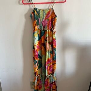 Time and Tru Multicolor Striped Top